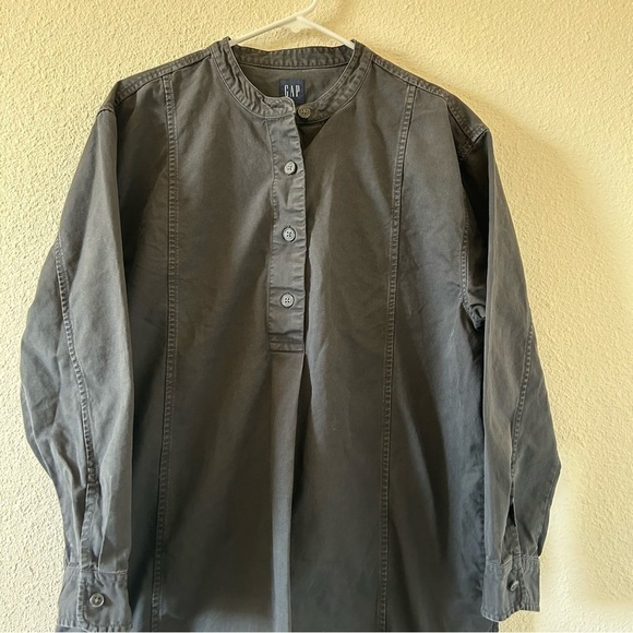 GAP Women’s Pullover Long Sleeve Dress Large Relax Fit Minimalist Contemporary - Picture 3 of 12